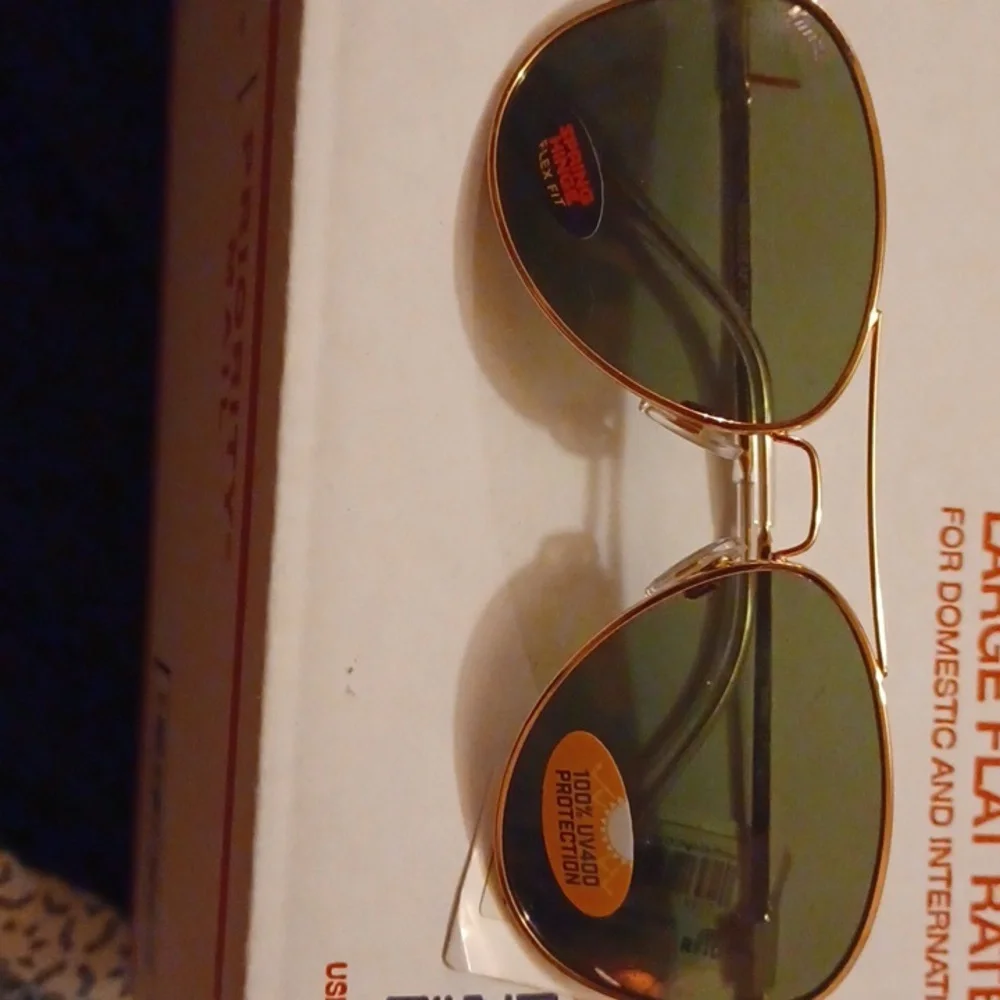 A pair of sun shades